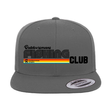 Outdoorsman Fishing Club Disco Flat Bill Cap